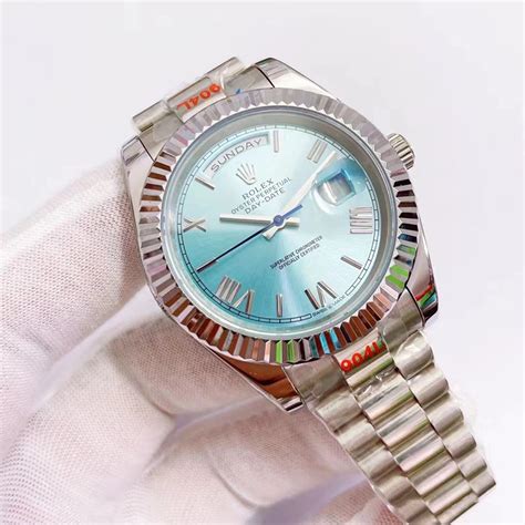 baby blue Rolex